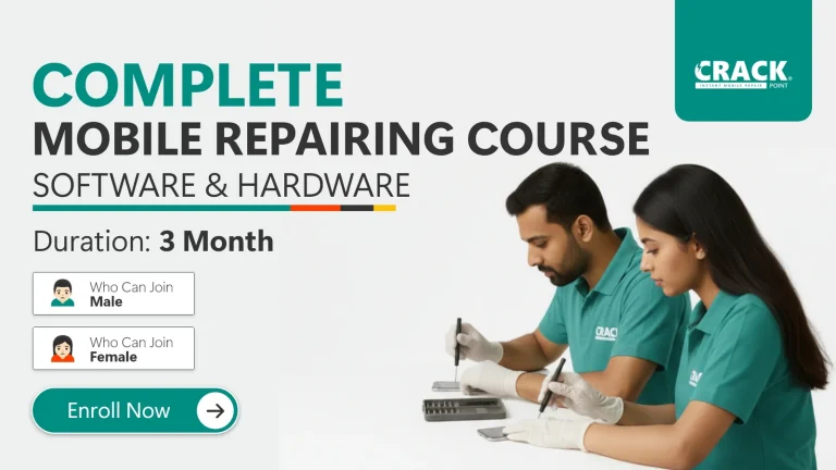 Complete Mobile Repairing Course Software & Hardware (3 Month)